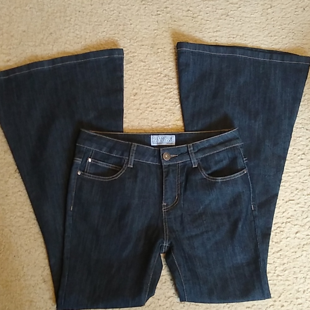 Glamour outfits Super Wide Leg Jeans